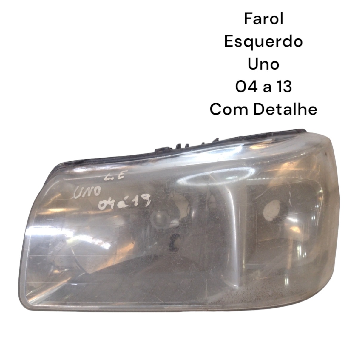 Farol Esquerdo Uno Fiorino 2004 a 2013 Com Det