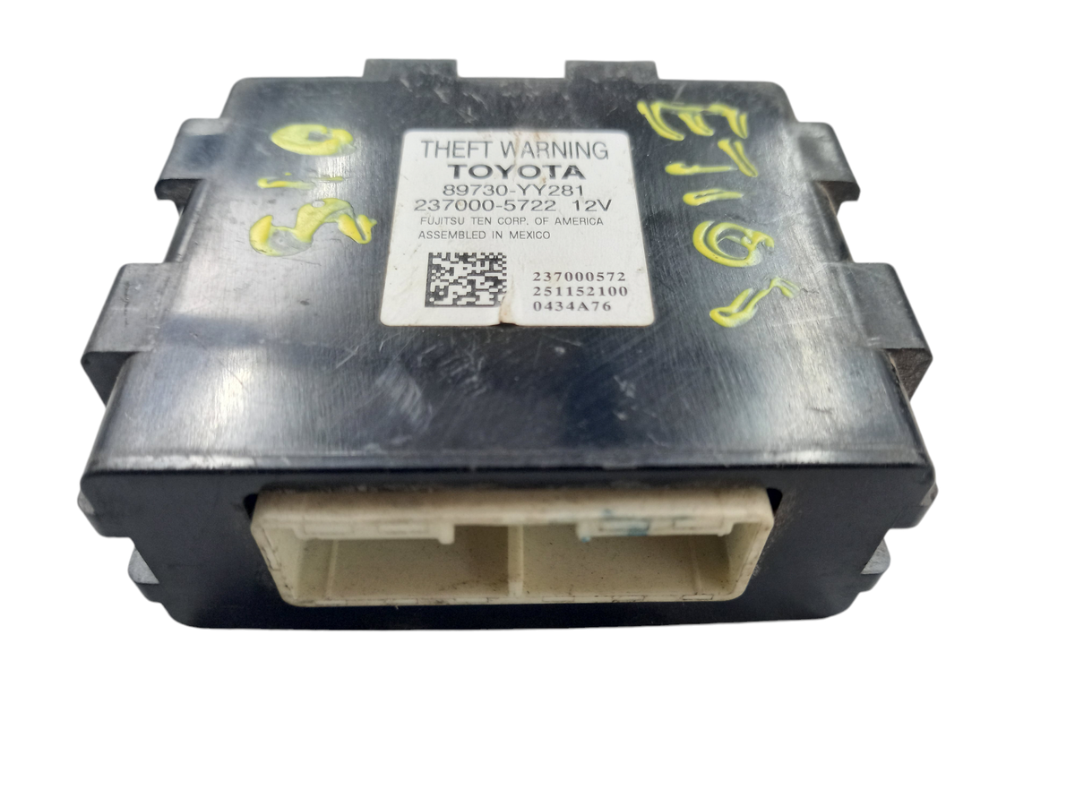Modulo Central Alarme Etios 2013/ Cod. 89730YY281