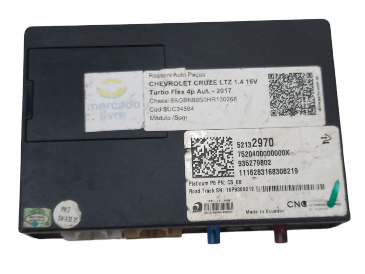  Módulo Interface S10 Cruze Cod. 52132970