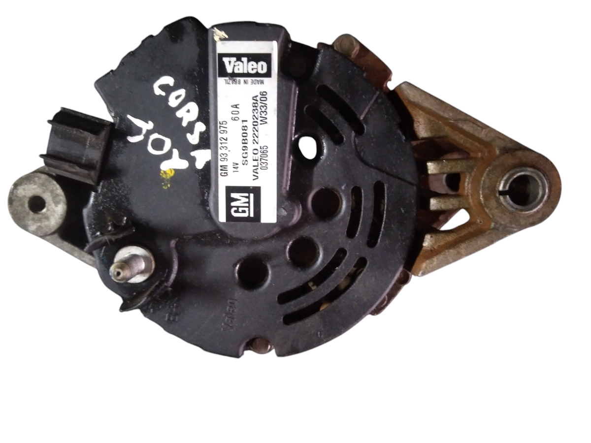 Alternador Corsa Celta Montana Agile 1.0 1.4 1.8 60A Pug3Fio