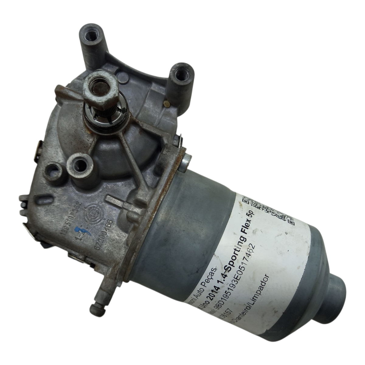 Motor Limpador Parabrisa Uno 2011 a 2021 Fiorino 2014 2015/.