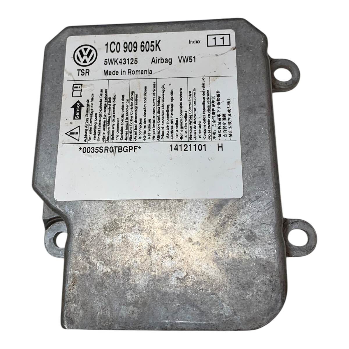 Módulo Airbag Volkswagen 1c0909605k 5wk43125