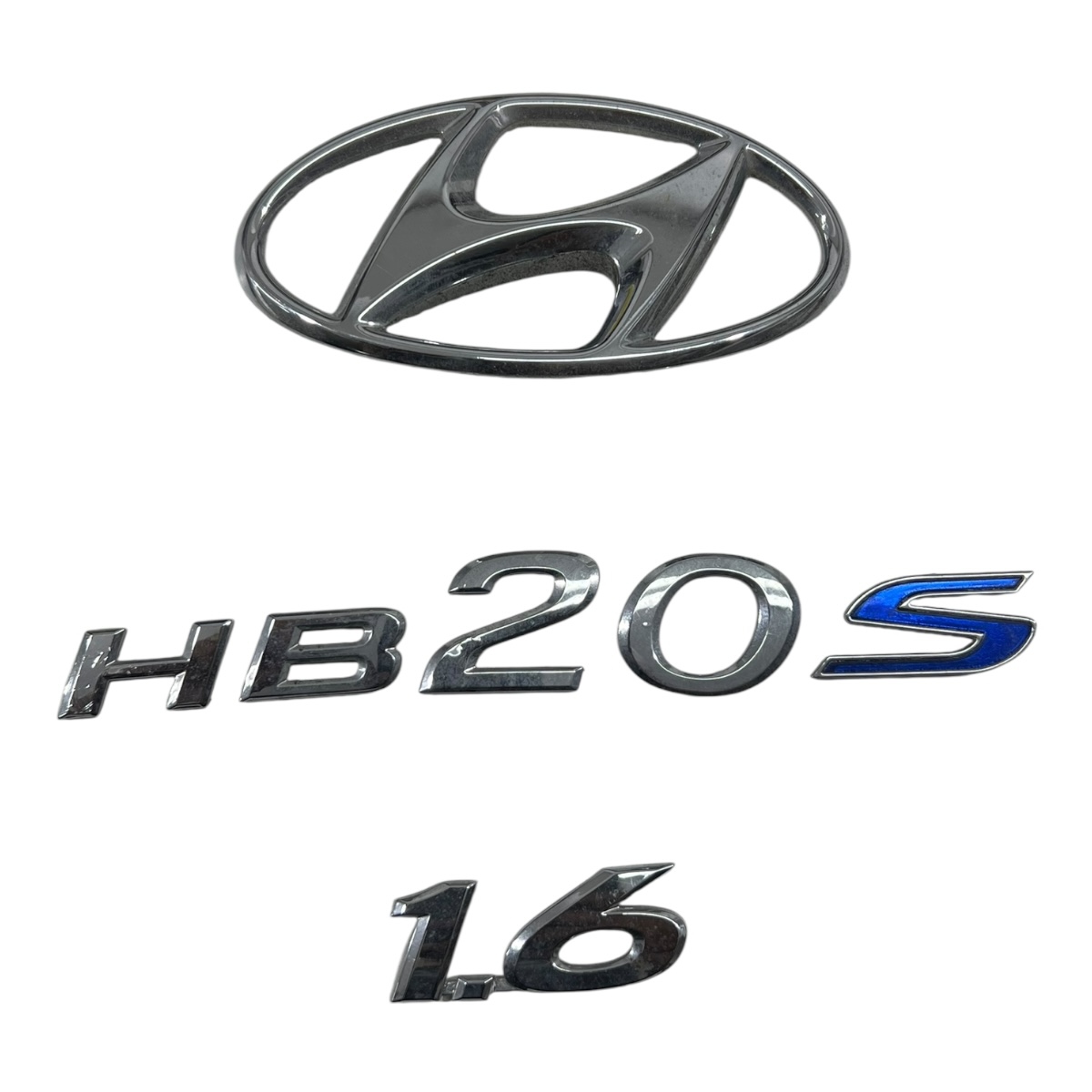 Emblemas Porta Mala Hyundai Hb20s 1.6 2015