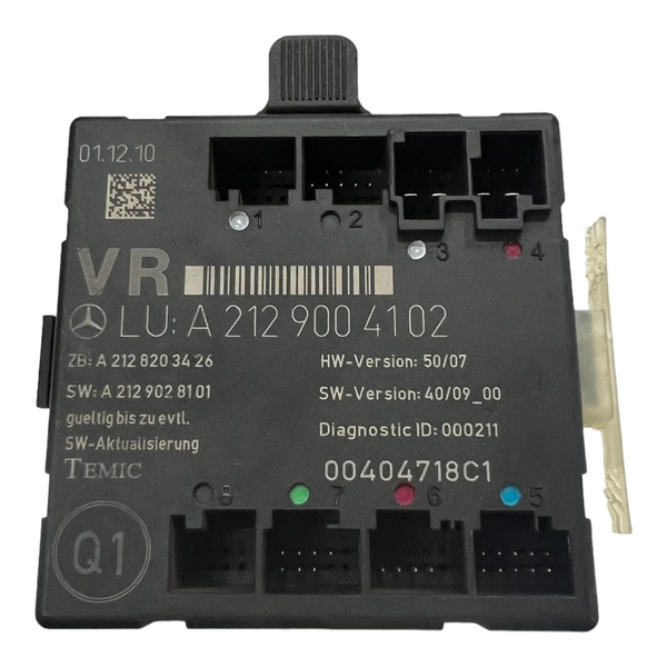 Modulo Vidro Porta Direita Mercedes C180 2013 - 2014