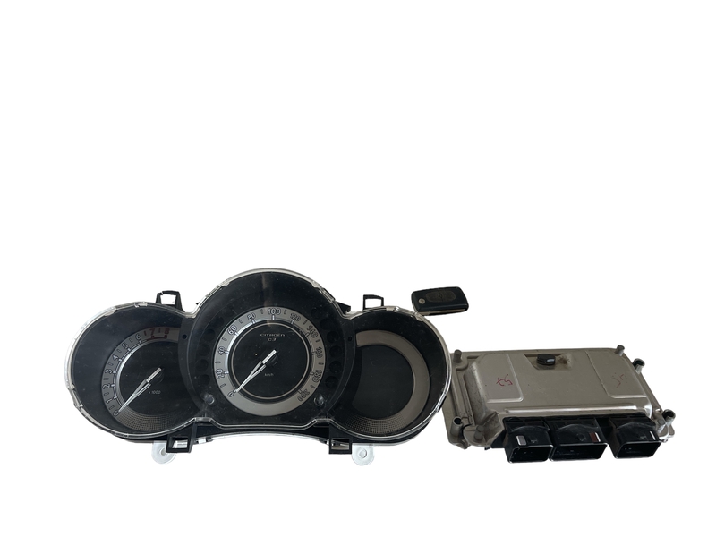 KIT MODULO INJEÇÃO C3 1.6 16V 2016 S/Chave