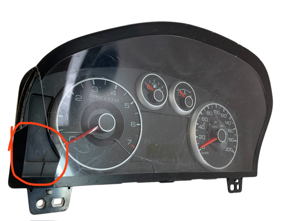 Painel Instrumentos Velocímetro Ford Fusion 2.3 2007 À 2009