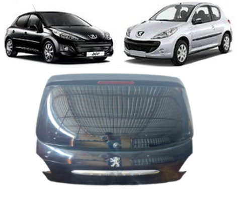 Tampa Traseira Peugeot 206 207 2002 a 2014