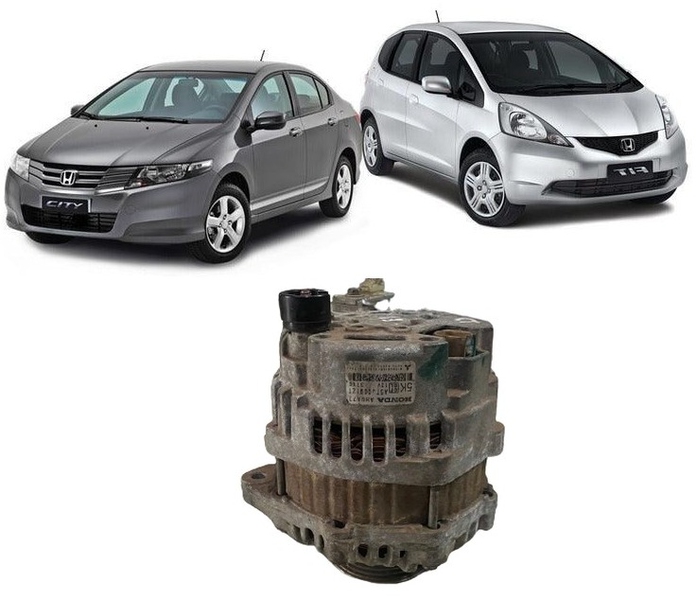 Alternador Honda Fit City 1.4 1.5 Flex 2009 2010 a 2014 