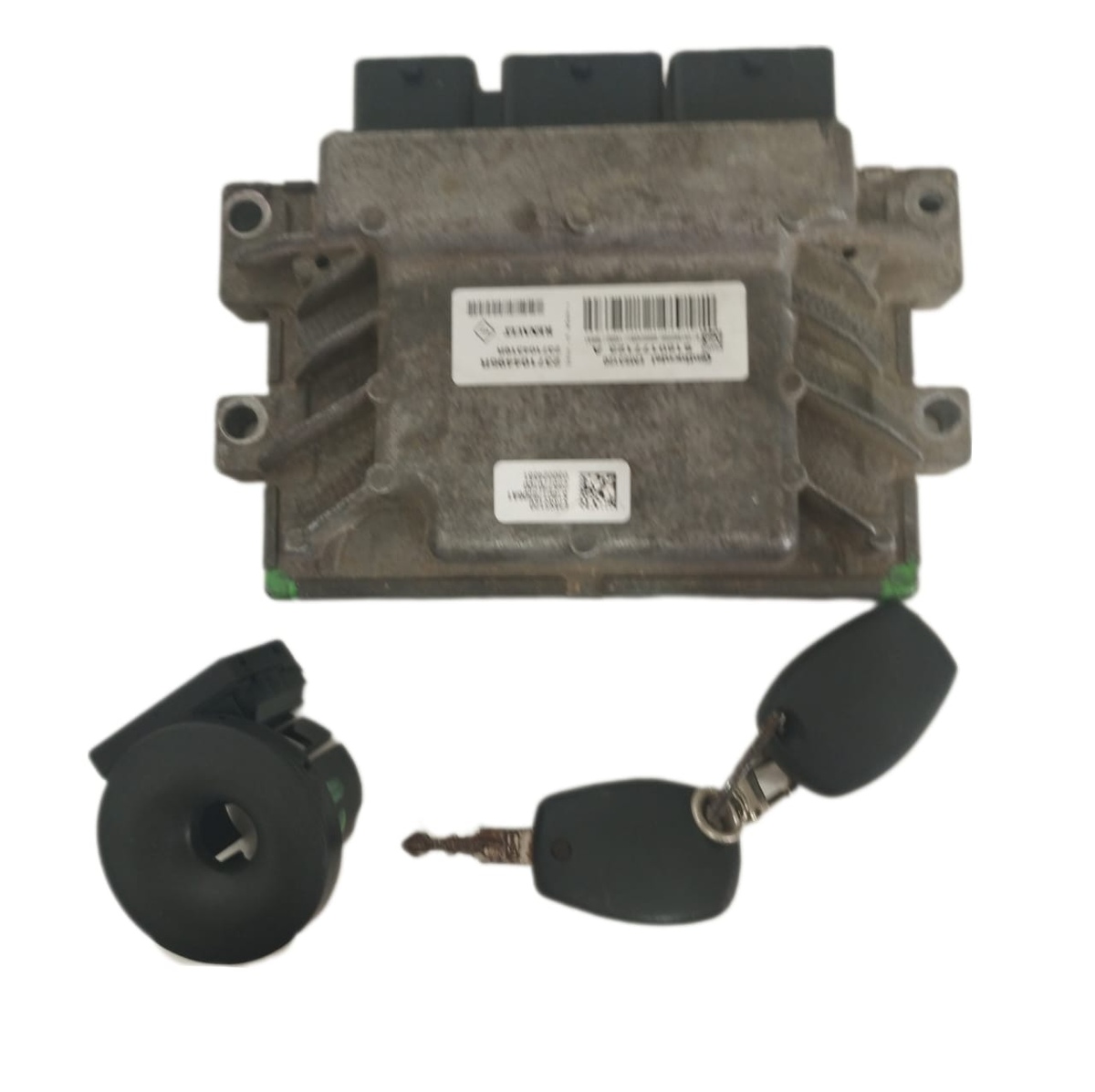 KIT CODE MÓDULO INJEÇÃO RENAULT LOGAN 1.6 FLEX 2014 A 2019