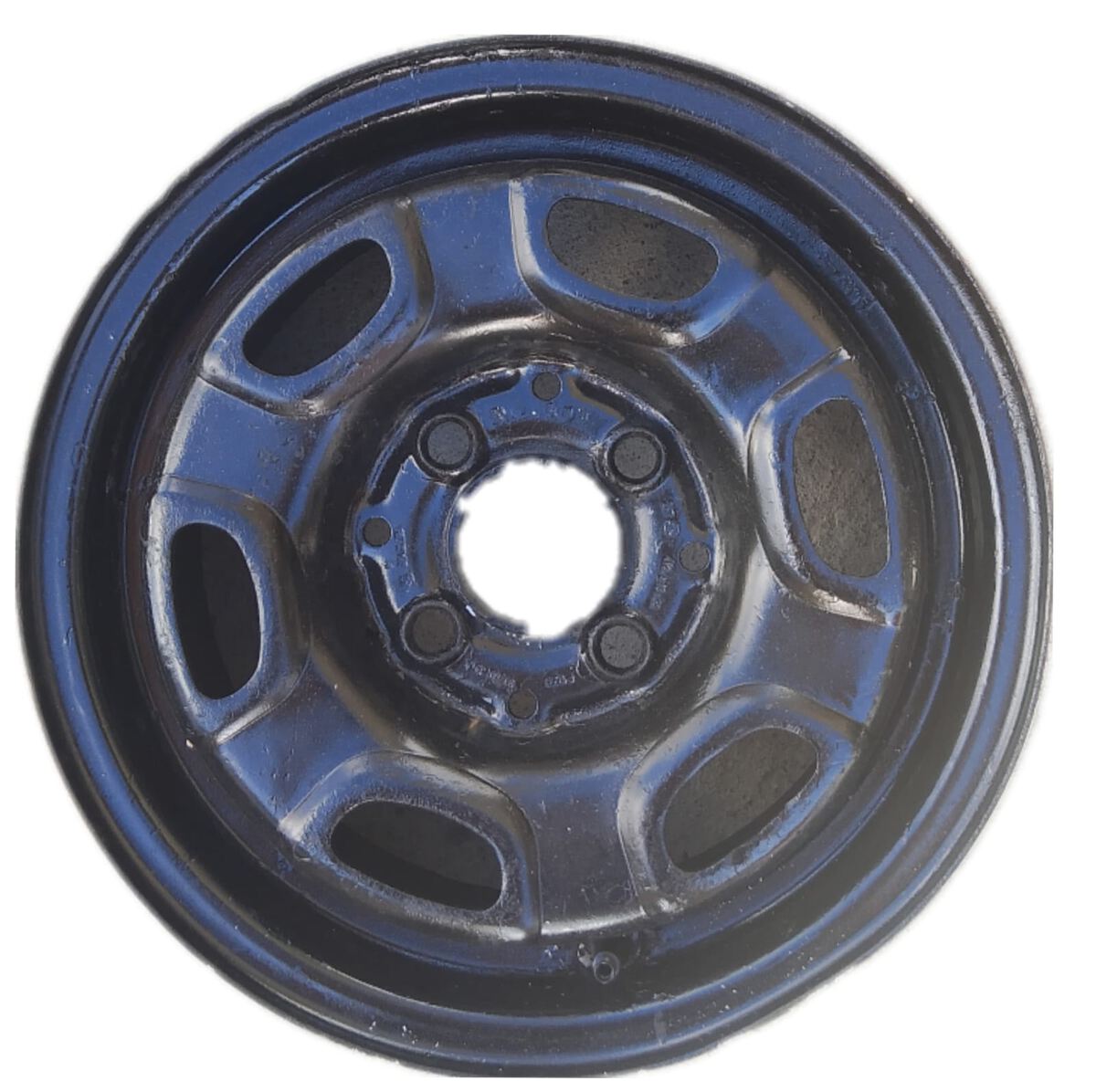 RODA FERRO AVULSA VOLKSWAGEN GOL PARATI SAV ARO 13 4 FUROS