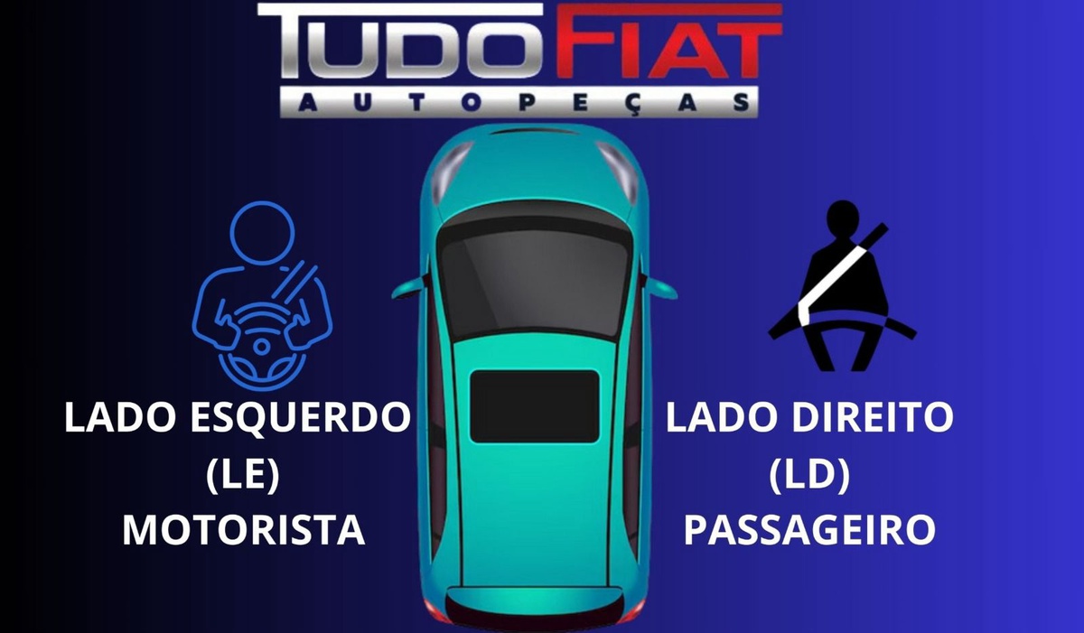 Moldura tampa traseira Original Fiat Palio 2012-17 100204741