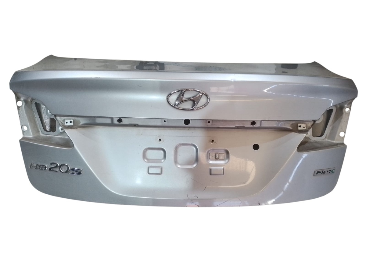 Tampa Traseira HB20 Sedan 2013 2014 a 2019 C/ Furo Cilindro