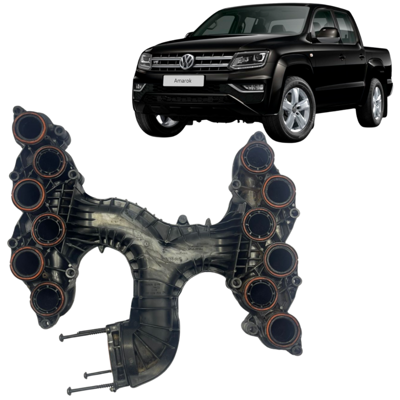 Coletor Admissão Amarok Q7 3.0 V6 Diesel 2018 2019 2020/..