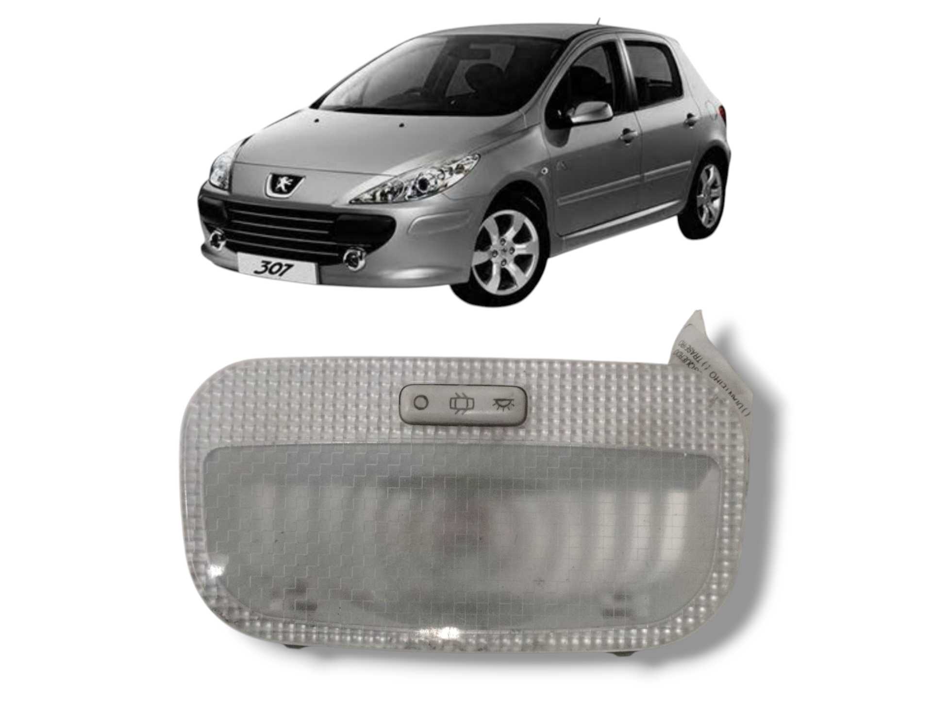 Luz cortesia teto Peugeot 307 2007 2012 original