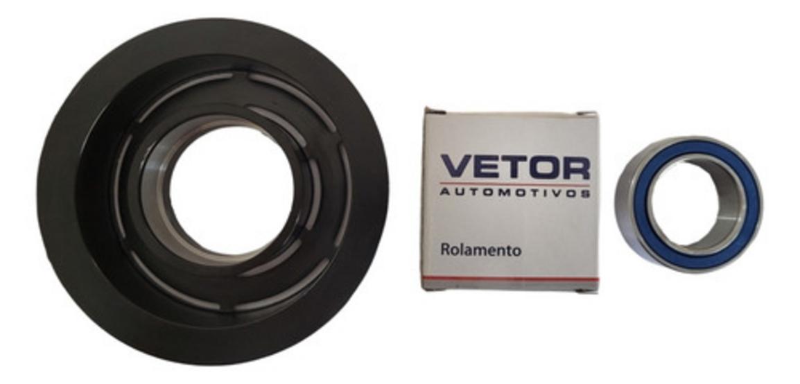 Polia 2v Compressor Ar Cond Sanden 7h15 