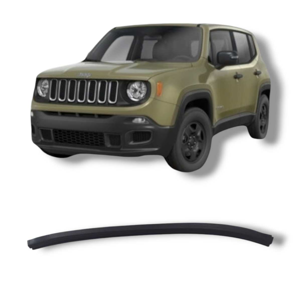  Guarnição Borracha Porta Dir Jeep Renegade 2016 24 Original