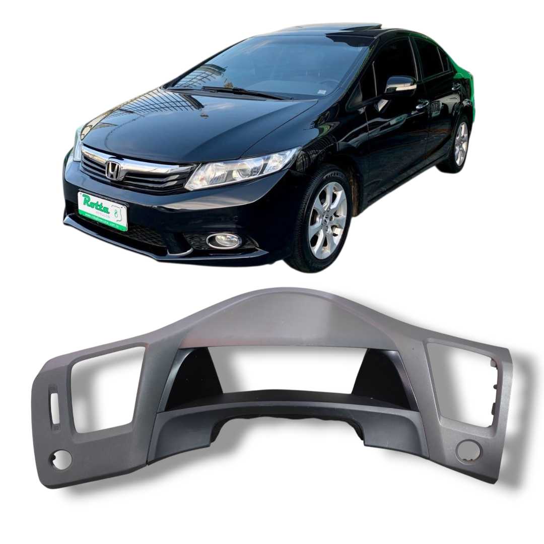 Moldura painel de instrumentos Honda Civic 2012 2016