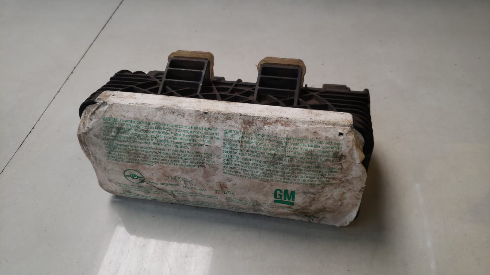 Bolsa Airbag passageiro Gm astra 2003 a 2011 90561101