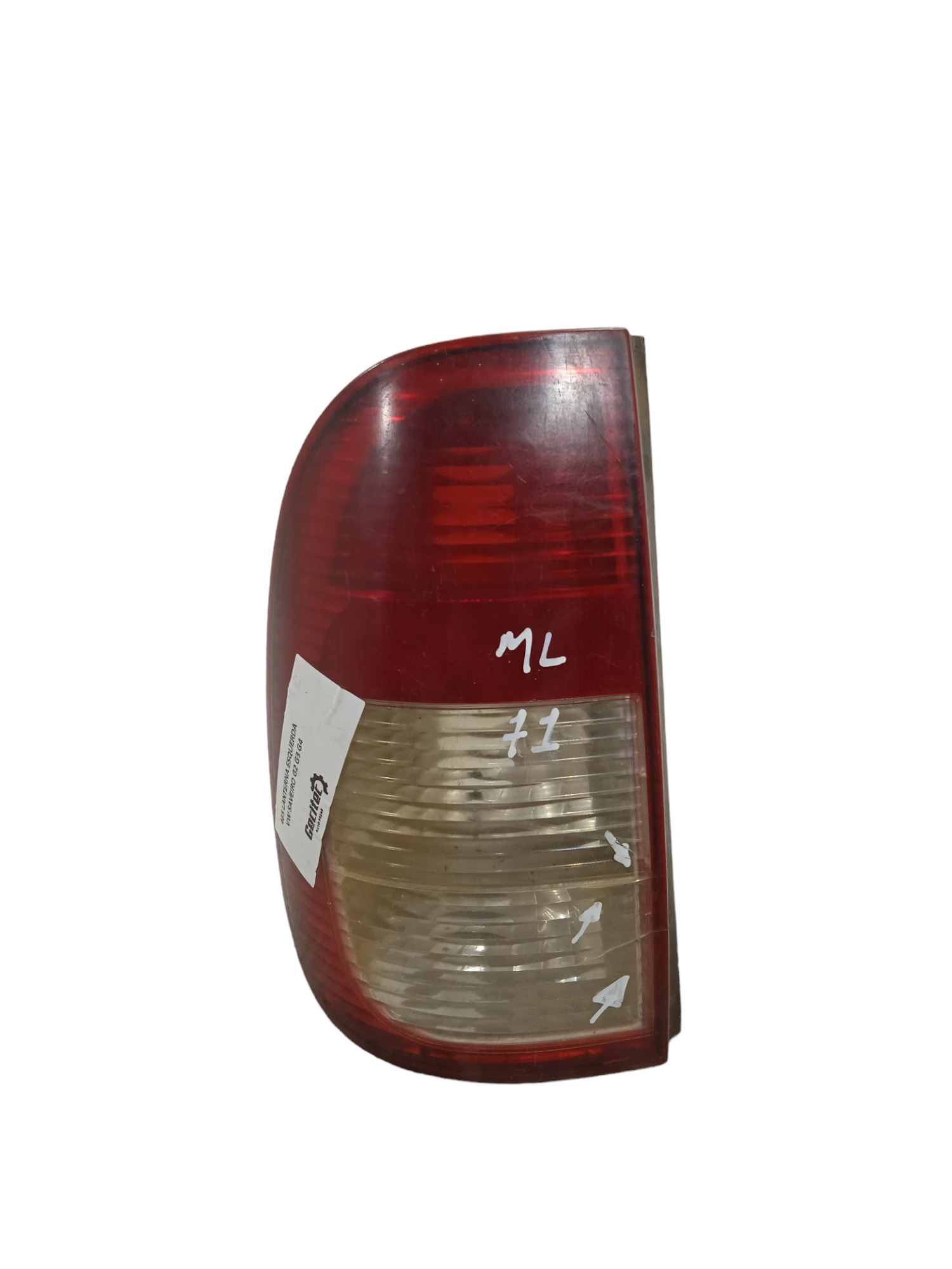 LANTERNA TRASEIRA LE VOLKSWAGEN SAVEIRO G3 2006 COM DETALHE