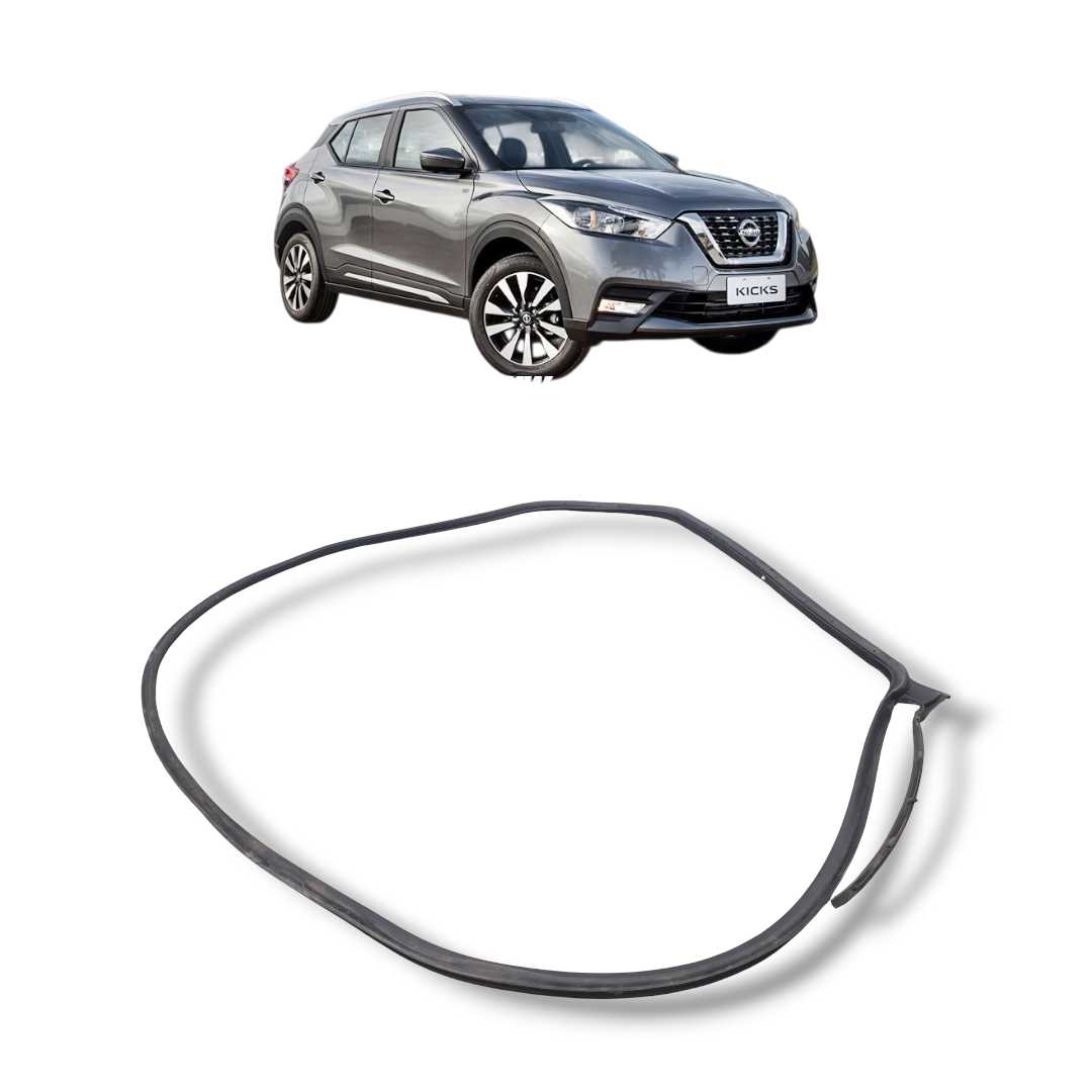Borracha guarnição porta traseira direita Nissan kicks 17-21