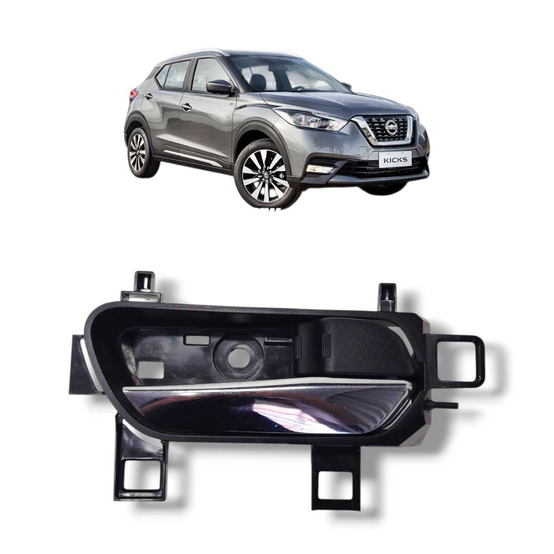 Maçaneta interna direita Nissan Kicks 2017 a 2021 original