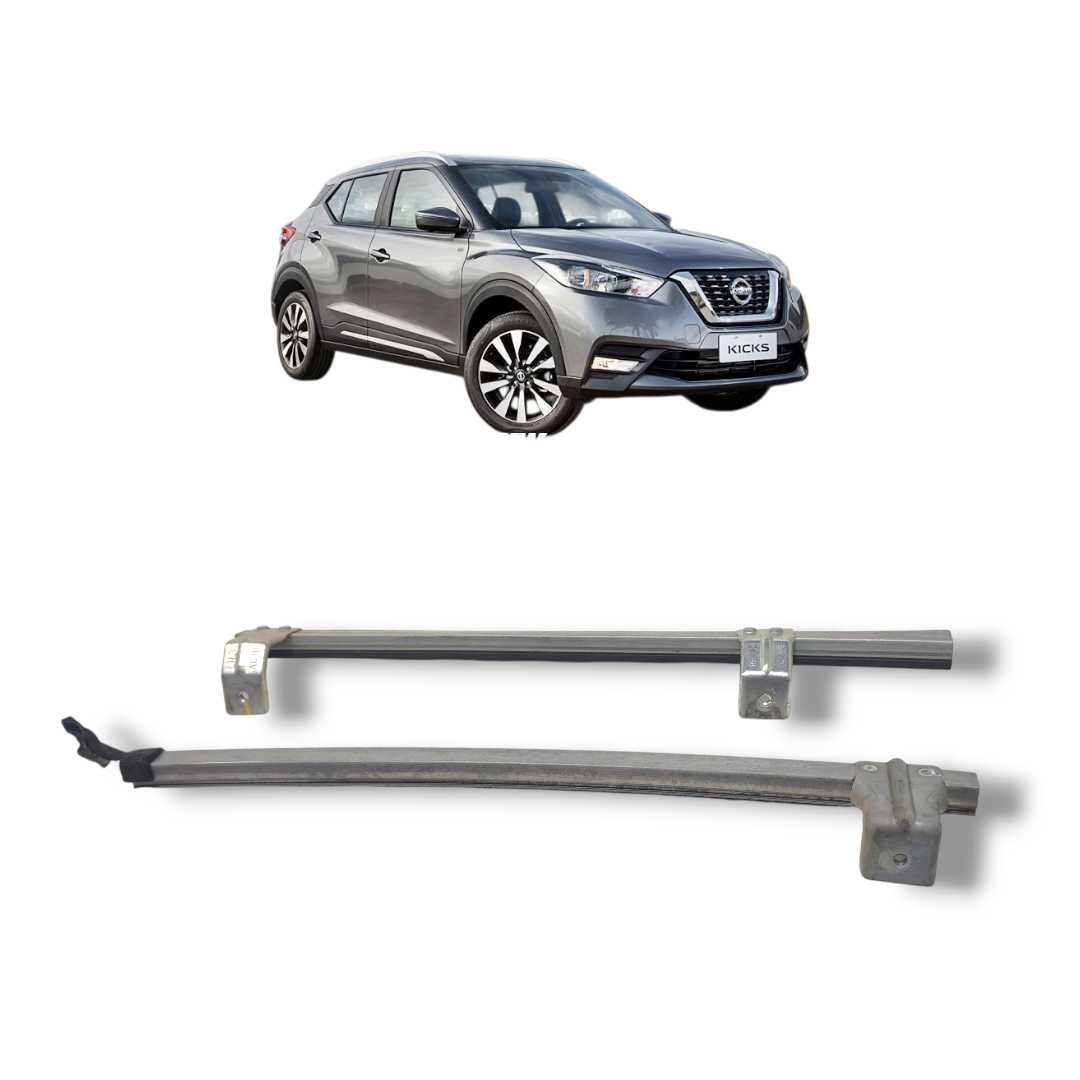 Par guia vidro dianteiro esquerdo Nissan kicks 2017 2021