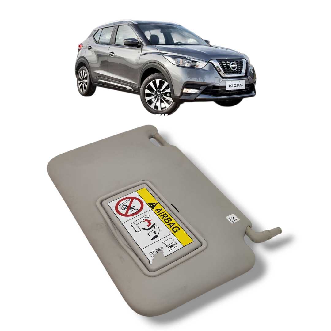 Quebra sol dianteiro direito Nissan kicks 2017 a 2021