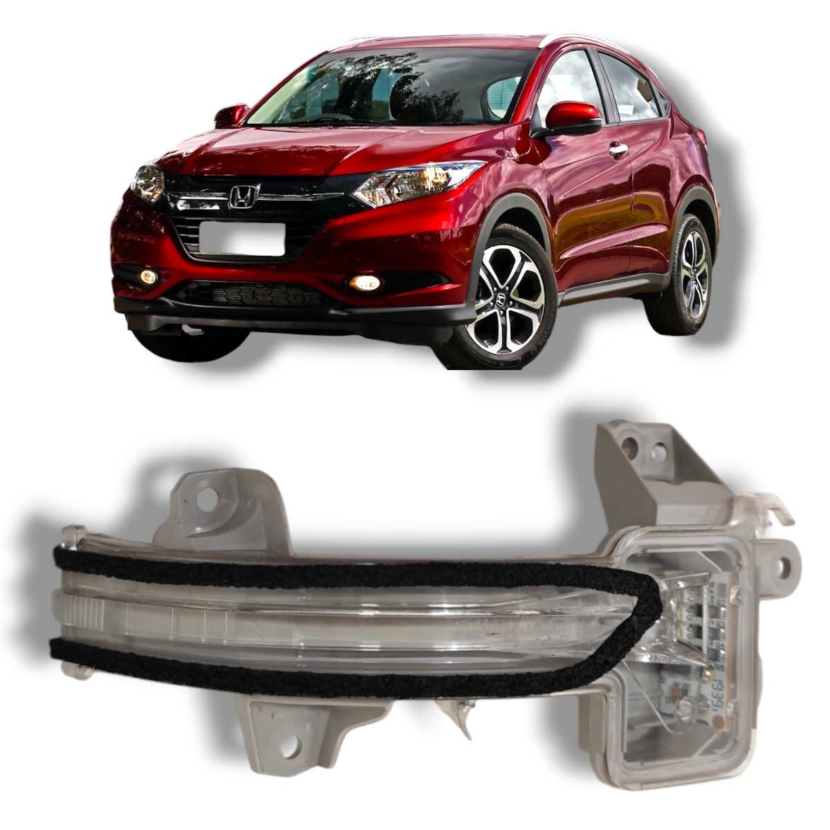 Pisca retrovisor Honda HRV lado esquerdo 2012 2016 original