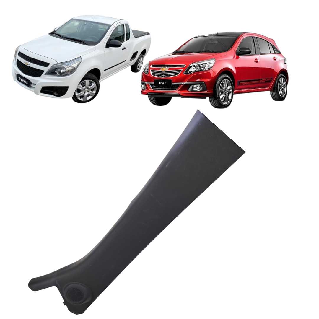 Acabamento Coluna Dianteiro Esquerdo Gm Montana Agile 