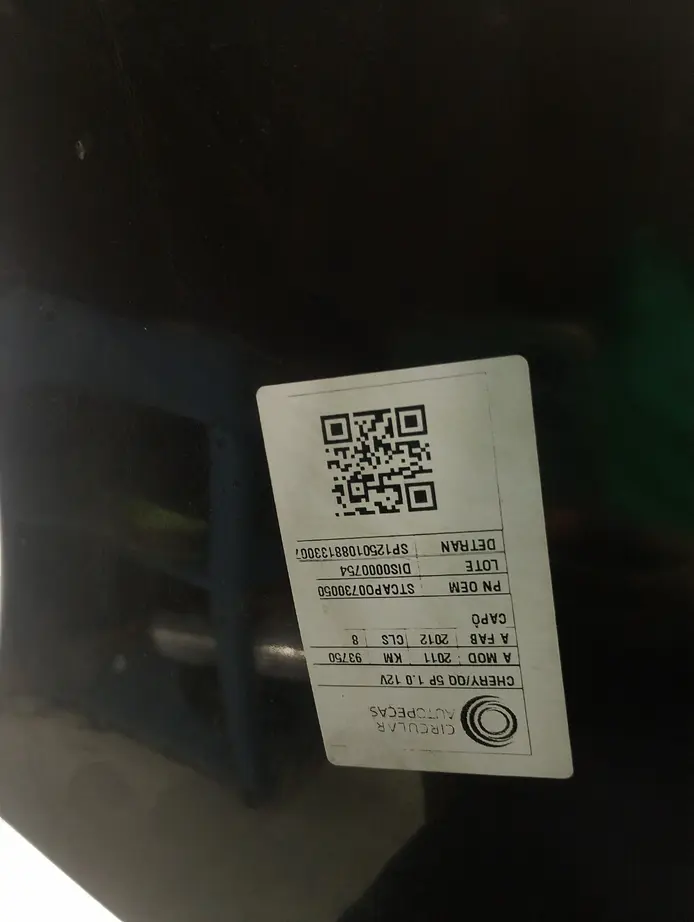 Capô Dianteiro Chery QQ 2016 a 2019