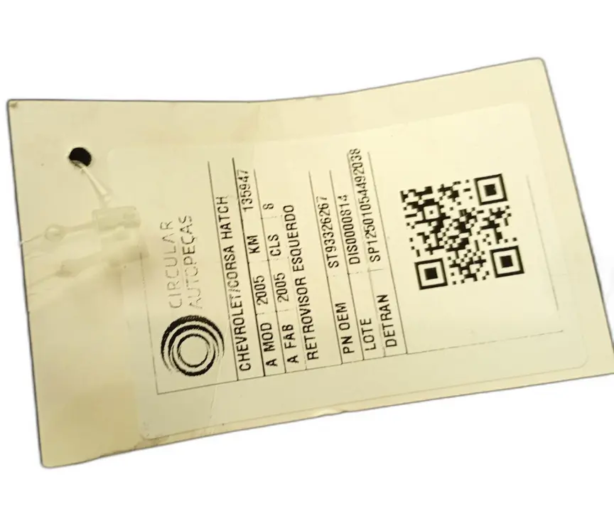 RETROVISOR ESQUERDO CHEVROLET CORSA HAT. MAXX 2005/2005