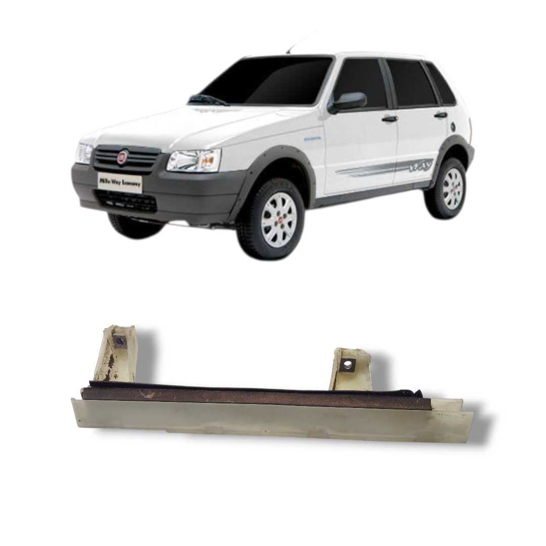 Guia vidro traseiro esquerdo Fiat Uno 2008 a 2013 original