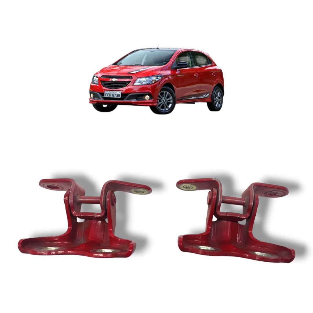 Dobradiça porta traseira esquerda GM Onix Prisma 2013 2019