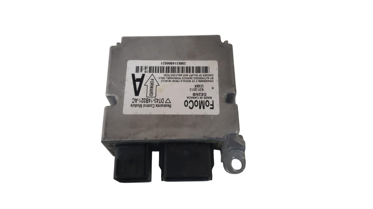 Módulo Airbag Ford Edge 3.5 V6 2013 2014 Acionado