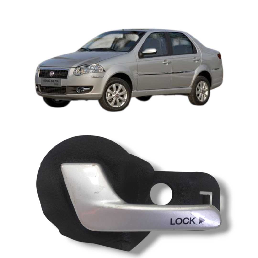 Maçaneta interna dianteira direita Fiat Siena 2008 2012