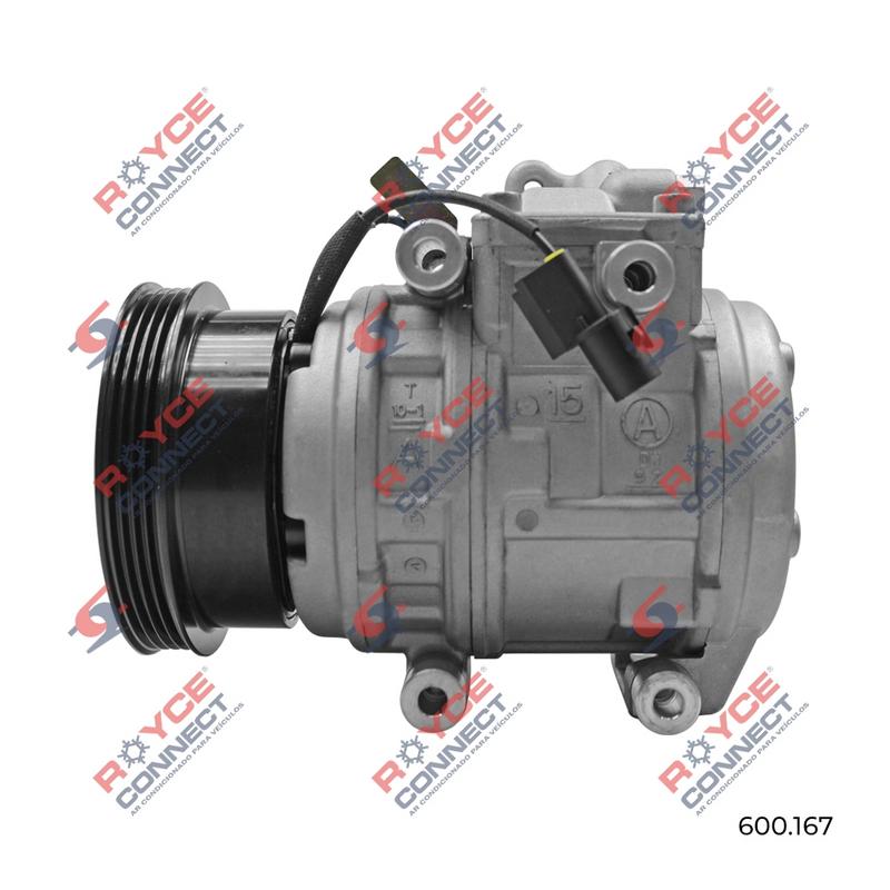 RD COMPRESSOR MODELO DENSO 10PA15 TUCSON/ KIA SPORTAGE/ NEW SPORTAGE GASOLINA E DIESEL 2.0/2.7 8 VÁLVULAS 20