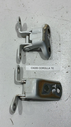 Par Dobradiça Porta Traseira Esquerda Corolla 2015 Á 2019