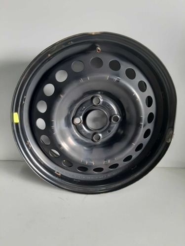 Roda Ferro Aro 15 Hb20 2013 A 2019 4x100 Amassada