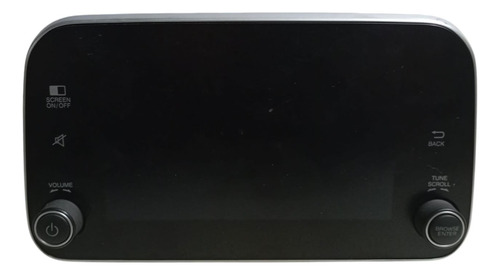 Tela Multimidia Fiat Argo/19 521382600 Preto