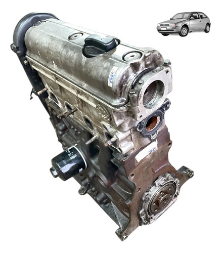 Motor Parcial Bloco Gol Bola G2 G3 At Mi 1.0 8v 1999 62cv