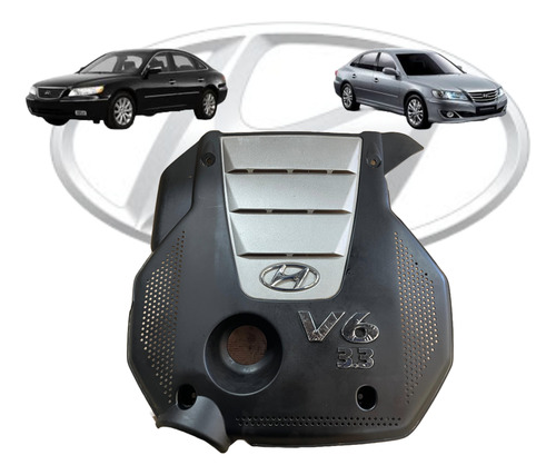 Proteção Capa Tampa Motor Hyundai Azera 3.3 V6 2007 A 2011