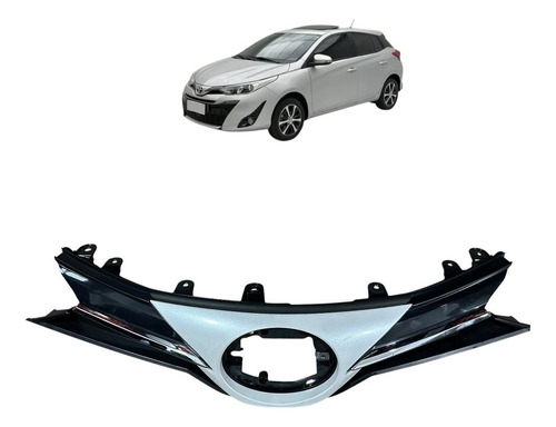 Grade superior dianteira Toyota Yaris 2023 2024