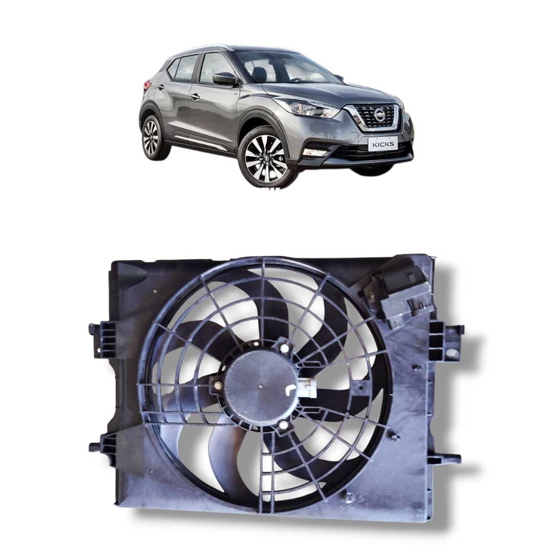 Defletor ventoinha radiador Nissan Kicks 2017 2021