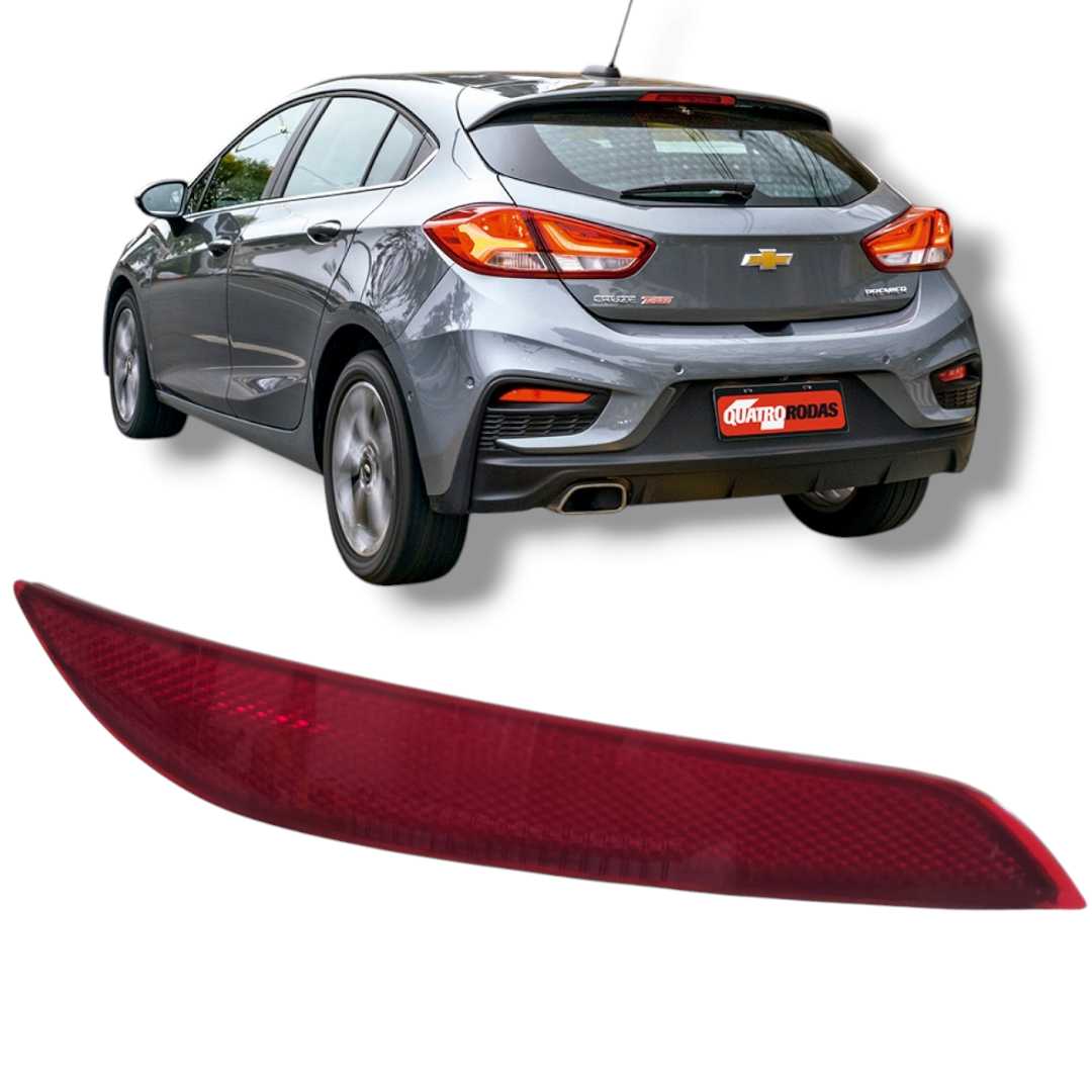 REFLETOR PARACHOQUE TRASEIRO CHEVROLET CRUZE ORIGINAL 