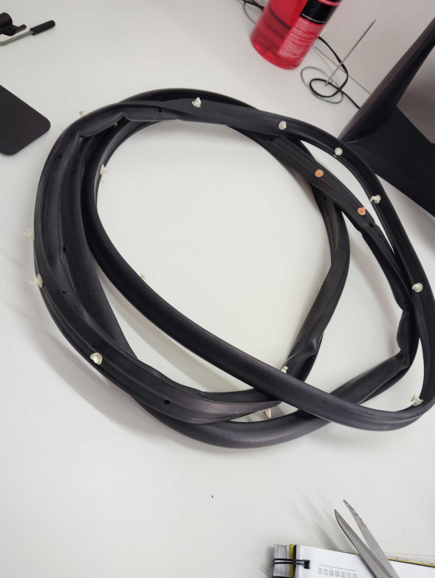 Borracha Dianteira Esquerda Chevrolet Cruze Original