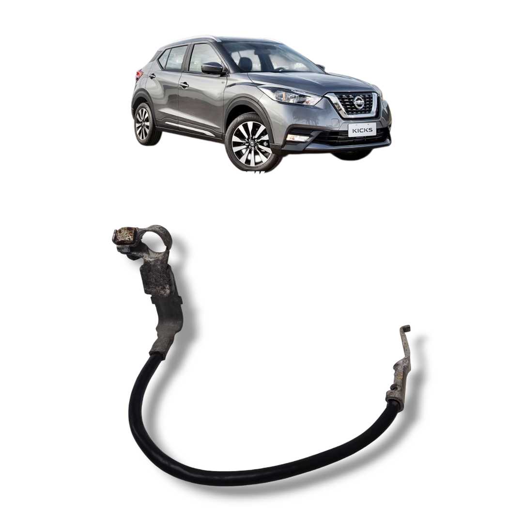 Cabo bateria polo negativo Nissan kicks 2017 a 2021