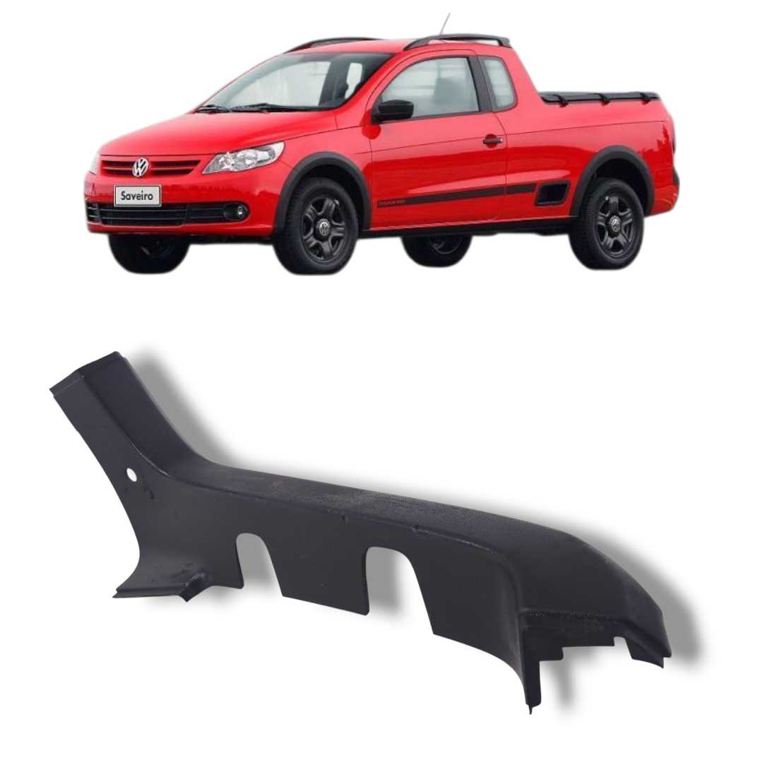MOLDURA CAÇAMBA LADO ESQUERDO VOLKSVAGEM SAVEIRO ORIGINAL 
