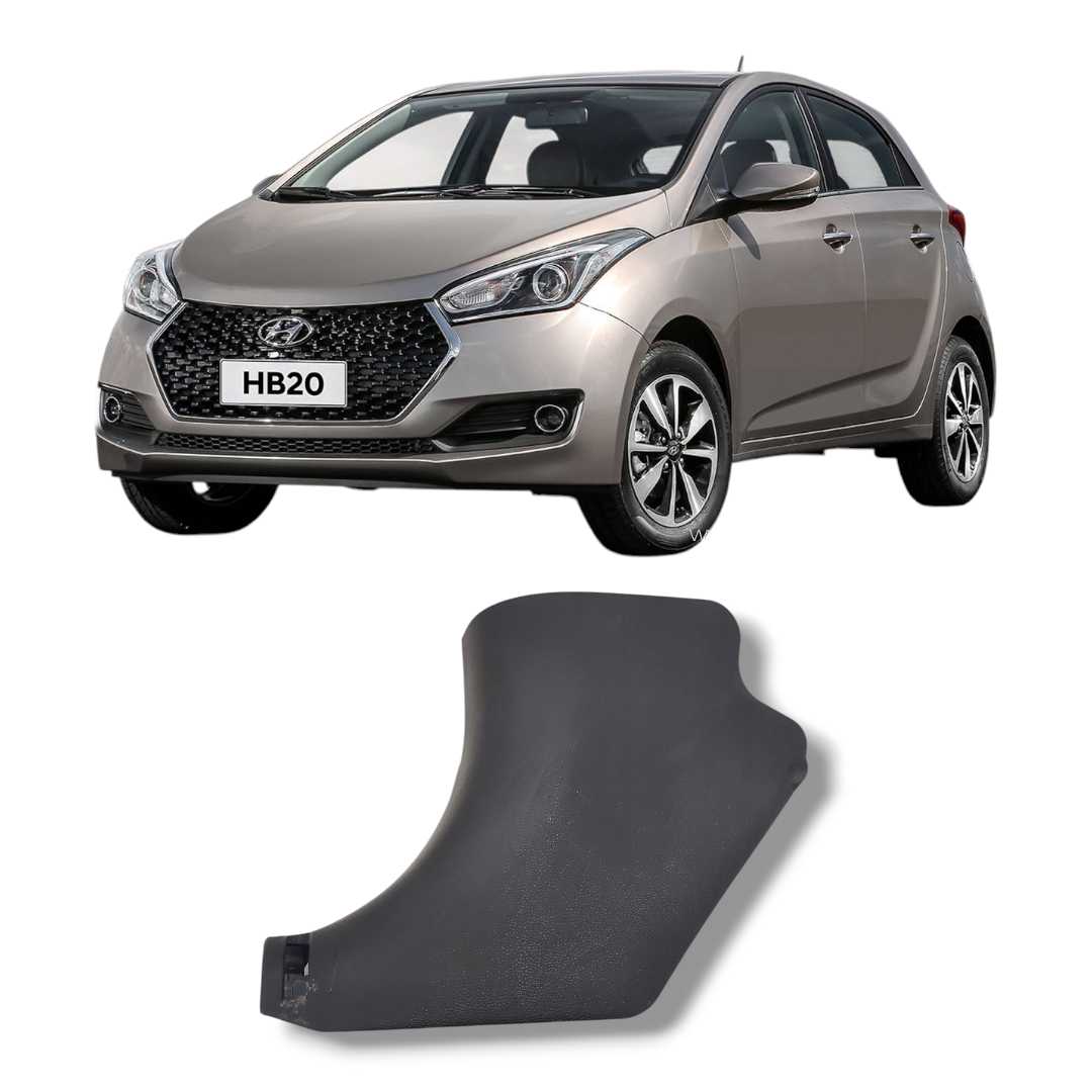 Moldura soleira dianteira esquerda Hyundai HB20 2013 2019