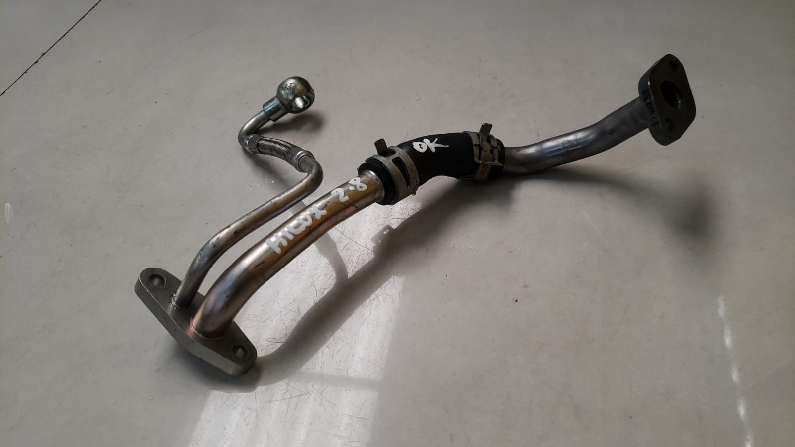 Cano Retorno Turbina Toyota Hilux 2.8 2016 a 2020