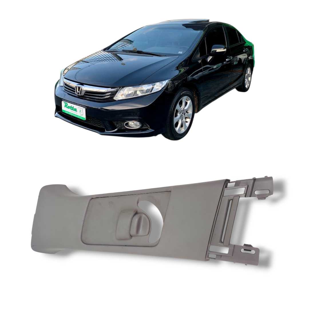 Acabamento coluna cinto esquerdo Honda Civic 2012 a 2016